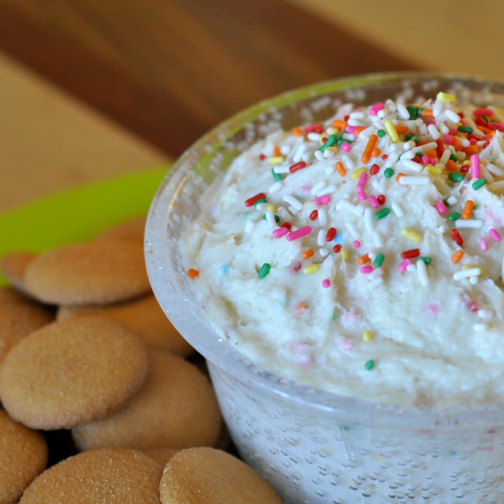 Funfetti Cake Batter Cookie Dip Funfetti Cake Batter Cookie Dip