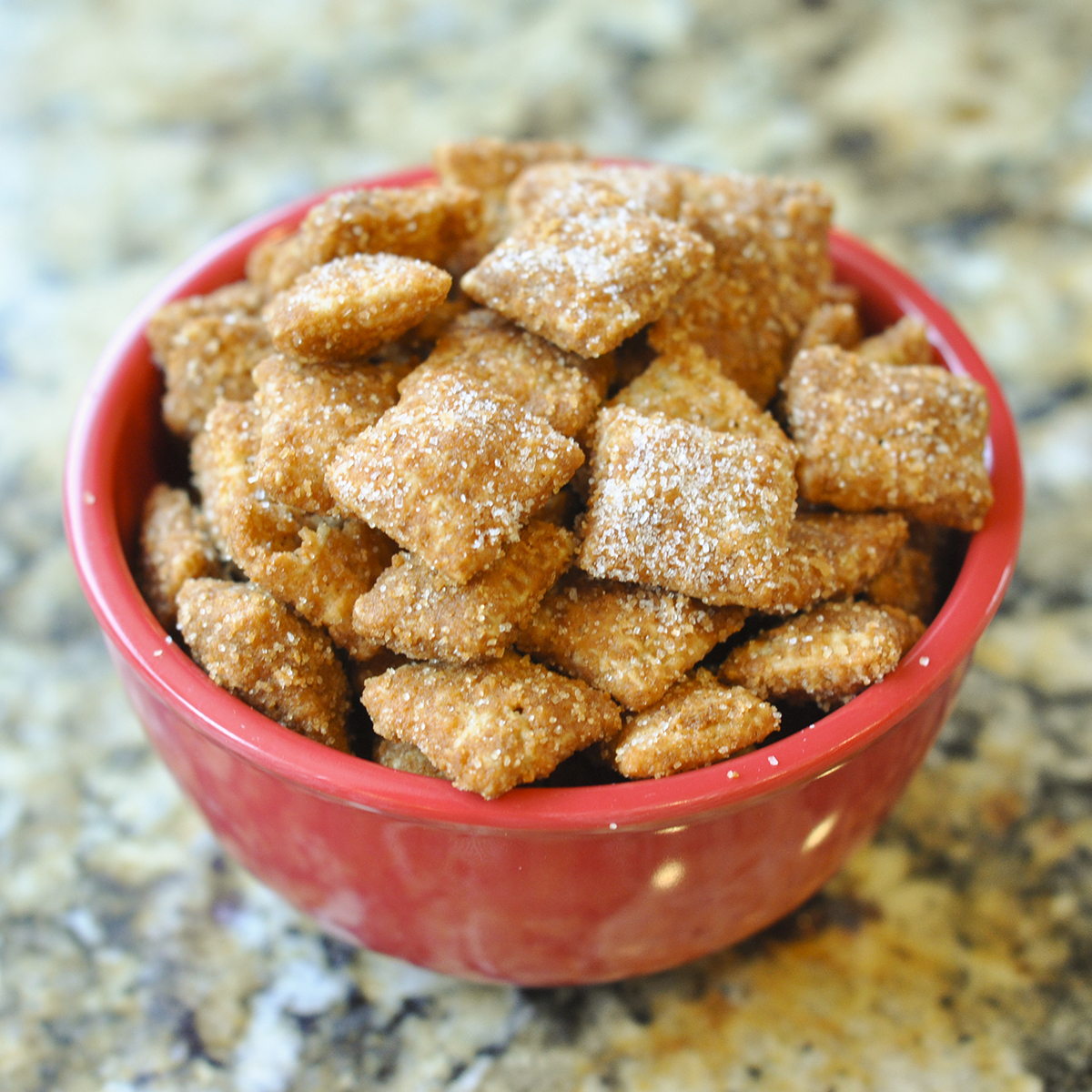 cinnamon chex mix