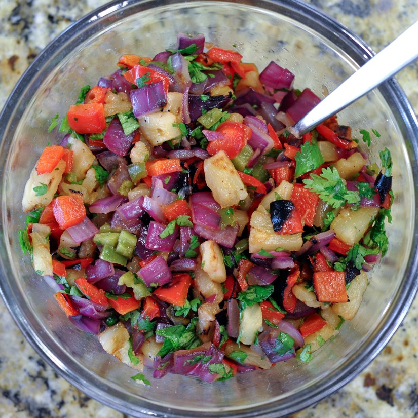 Chunky Pineapple Salsa