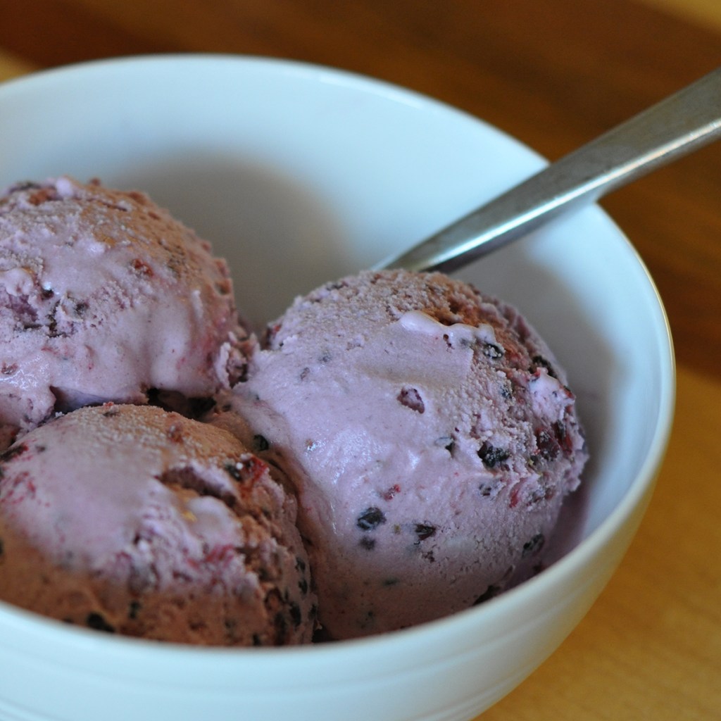 Blackberry Ice Cream