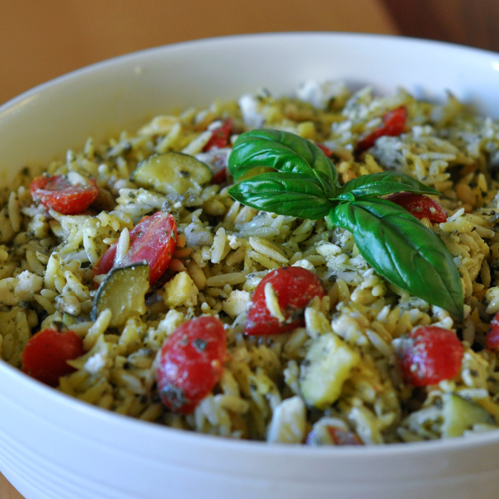 Orzo Pesto Pasta