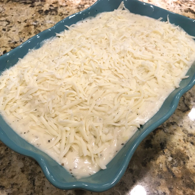 Chicken & Cheesy White Sauce Lasagna