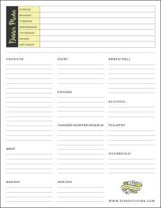 Grocery List Thumbnail