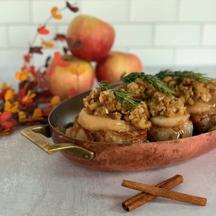 Apple Pie Pork Chop